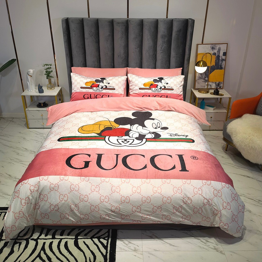 Gucci bedding sets model 12 luxury brand bedding set duvet cover  home decoration Bedding Sets