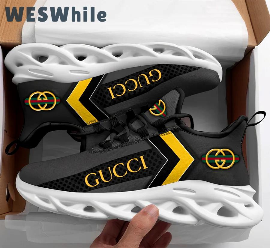 Gucci black max soul shoes sneakers luxury hot for men women hot 2023 Max Soul Shoes