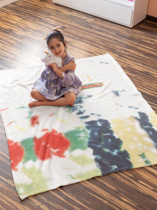 Gucci colorful luxury logo premium brand blanket fleece home decor 179 Blanket Fleece