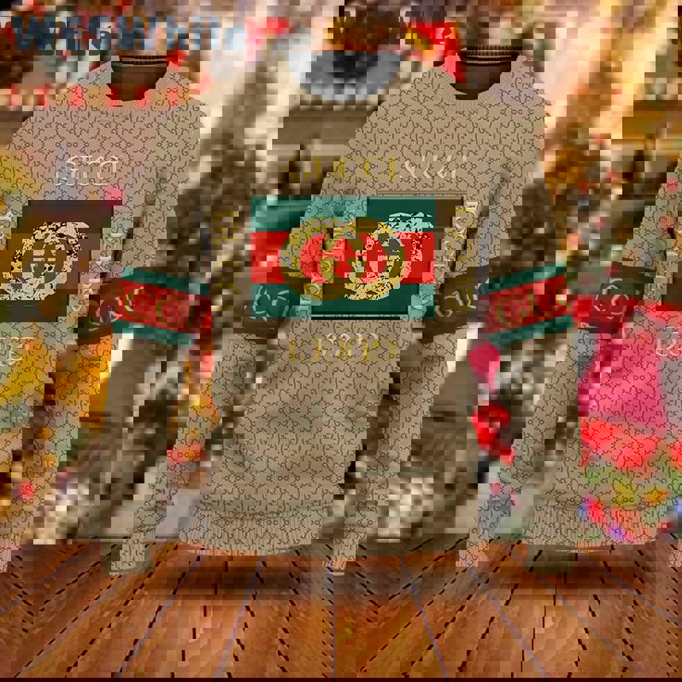 Gucci luxury ugly christmas sweater  hot 2024 style 337 Christmas Ugly Sweater