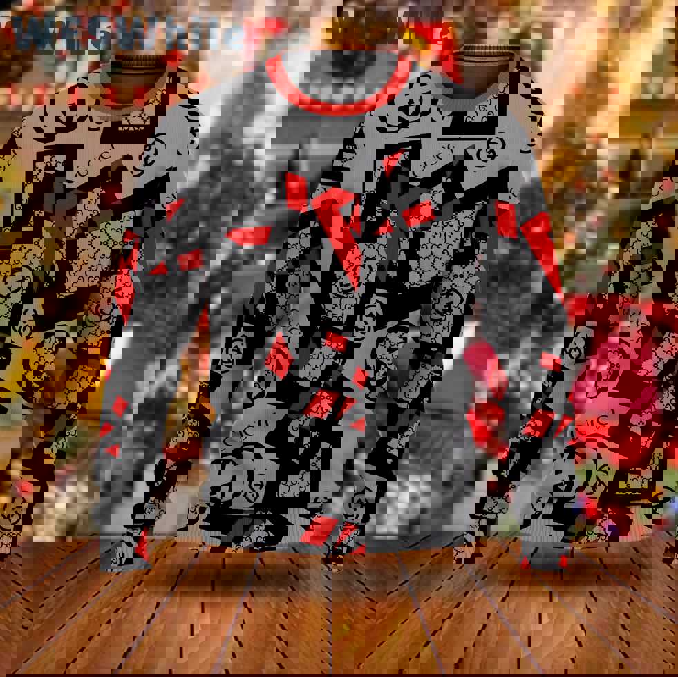 Gucci luxury ugly christmas sweater ucs1044 Christmas Ugly Sweater