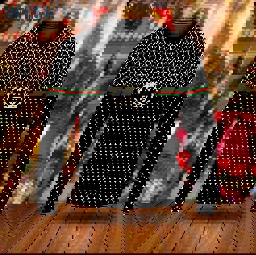 Gucci luxury ugly christmas sweaterhot 2025 style 945 Christmas Ugly Sweater