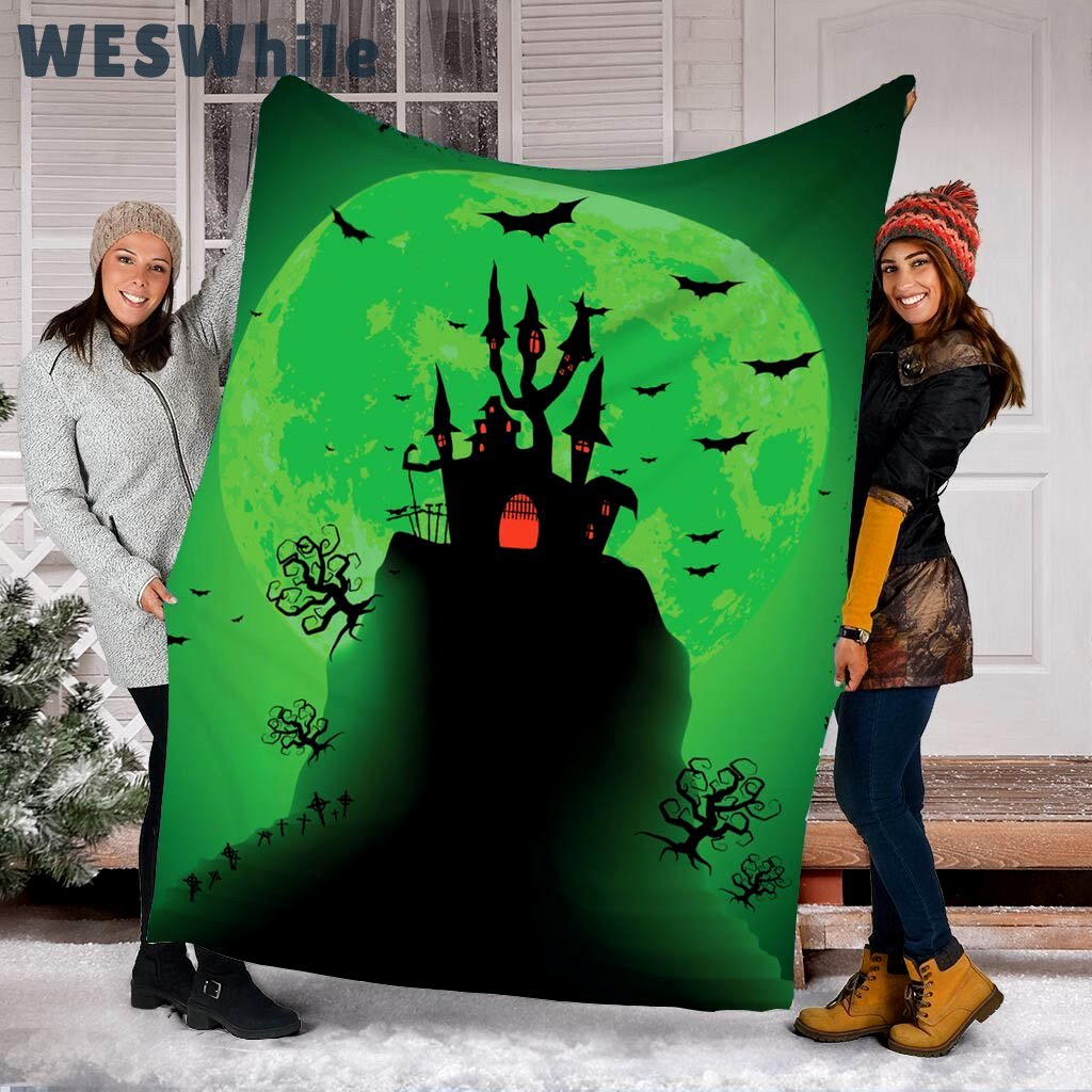 Halloween decorations halloween house gift fleece blanket – quilt blanket fleece blanket, blanket sofa bed, 3d blanket Quilt Blanket