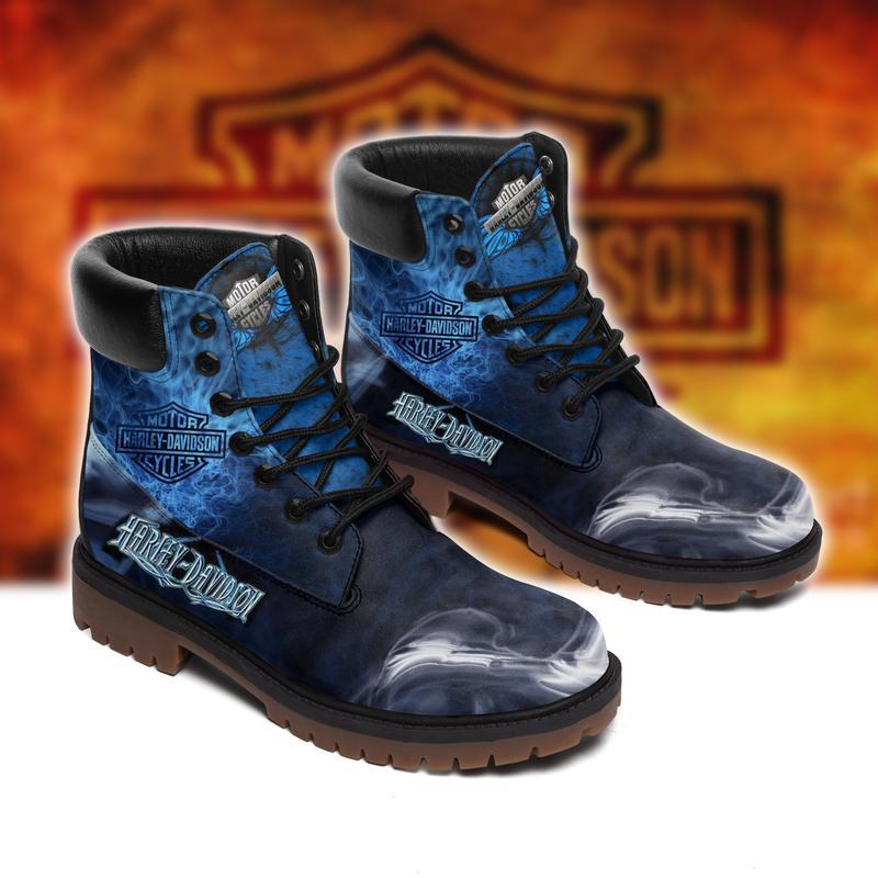 Harley davidson form timboots hot 2023 best gift for fans 1 Timboots Shoes