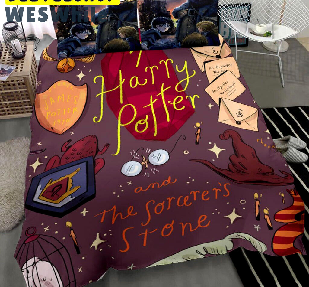 Harry potter and the sorcerer’s stone the bedding set Bedding Sets