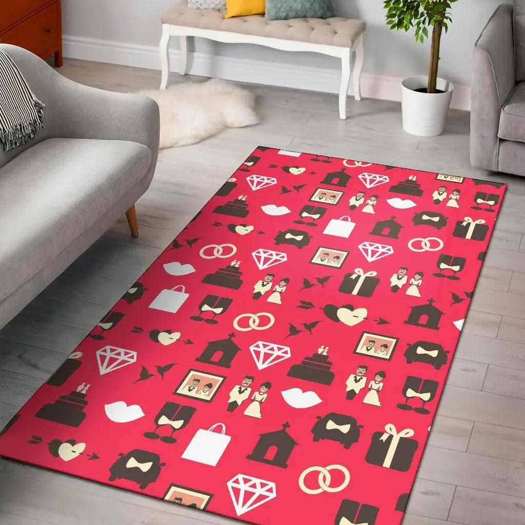 Harry potter hogwarts wood logo rug living room rug home decor Rectangle Rug