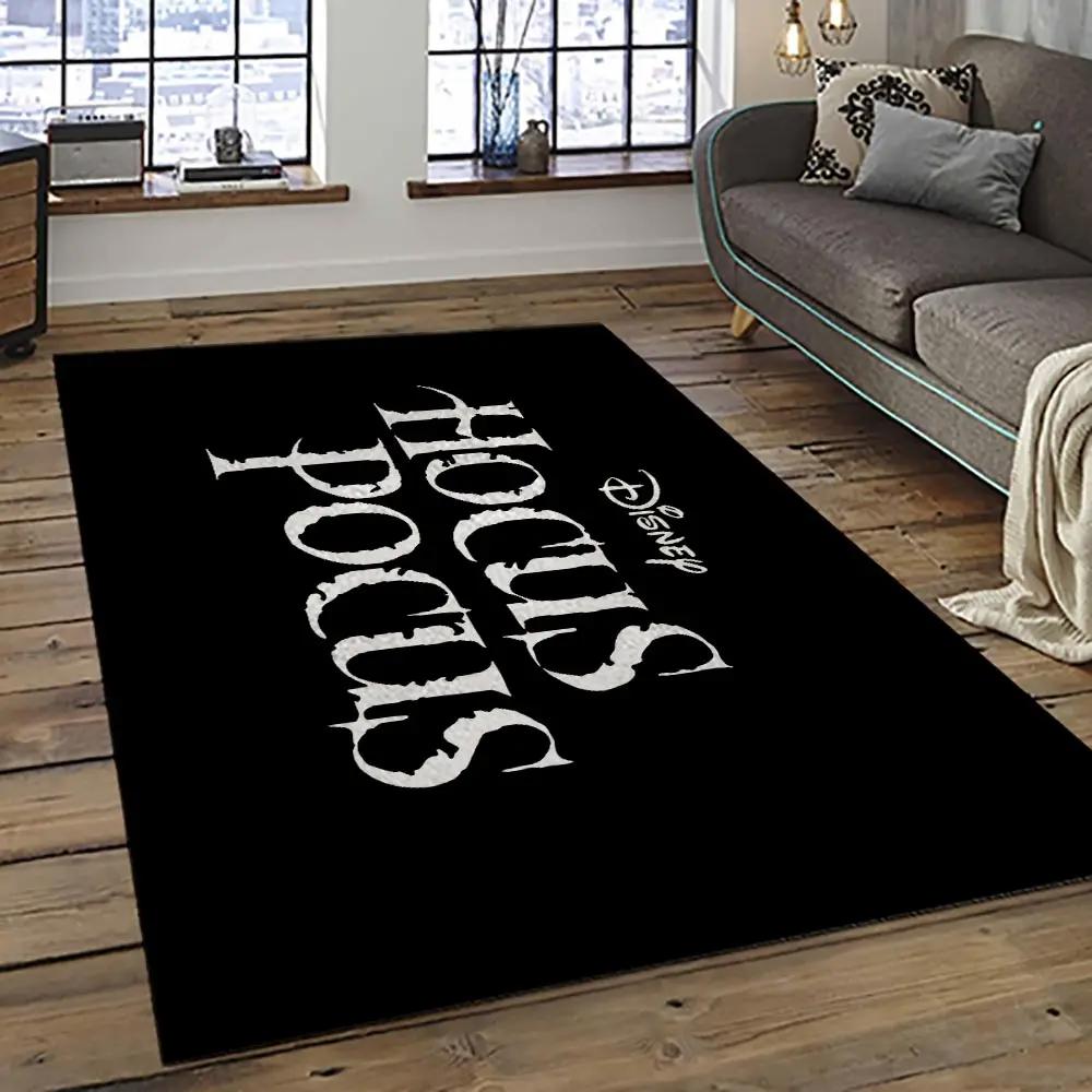 Hocus pocus supernatural comedy film movie carpet area rug home decor halloween gift best present for friends hps17 Rectangle Rug