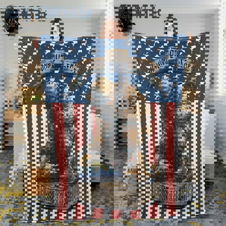 Honor our heroes blanket, honor their sacrifice fleece blanket, mink sherpa blanket, army quilt, us army blanket, military quilt Quilt Blanket