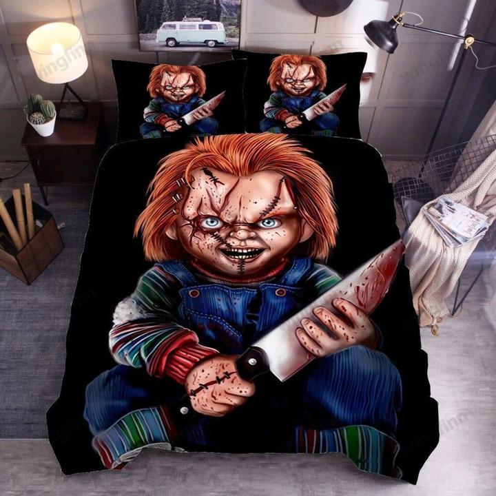 Horror movies- horror halloween gift full  Bedding Sets blankets covers bed linen home decor duvet bedclothes Bedroom ideas bedspread sheets