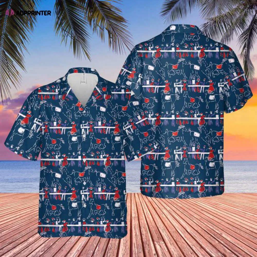 Horse racing shirt – kentucky derby print button up – horse race hawaiian shirt summer hot 2023 Hawaii Shirt