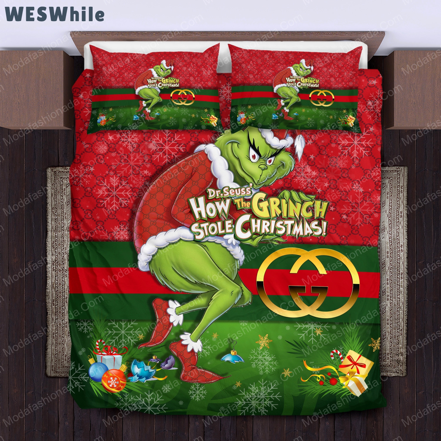 How the grinch stole christmas bedding sets home decoration Bedding Sets