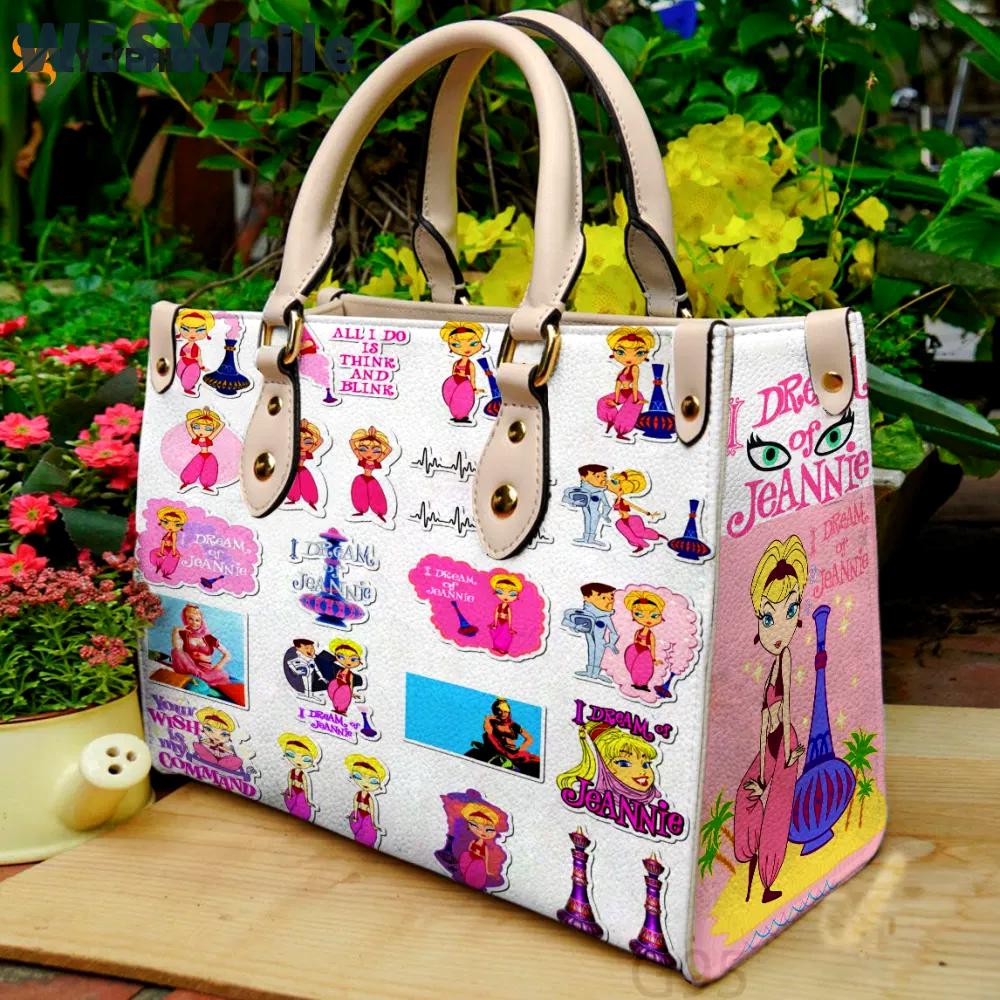 I dream of jeannie hand bag gift for women’s day gift for women s day – perfect g95 present for women limited edition 70 Women Leather Hand Bag