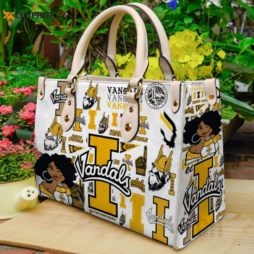 Idaho vandals leather handbag gift for women 4732 Women Leather Hand Bag