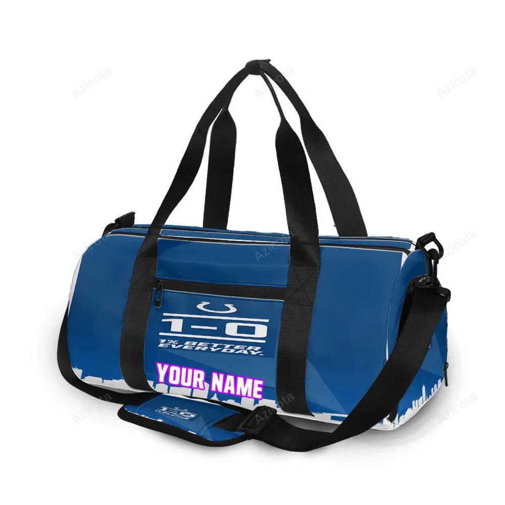 Indianapolis colts better everyday personalized name travel bag gym bag 100 Travel Bag