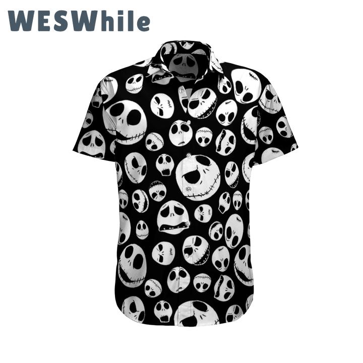 Jack skellington hawaiian shirt Hawaii Shirt Shorts & Flip Flops