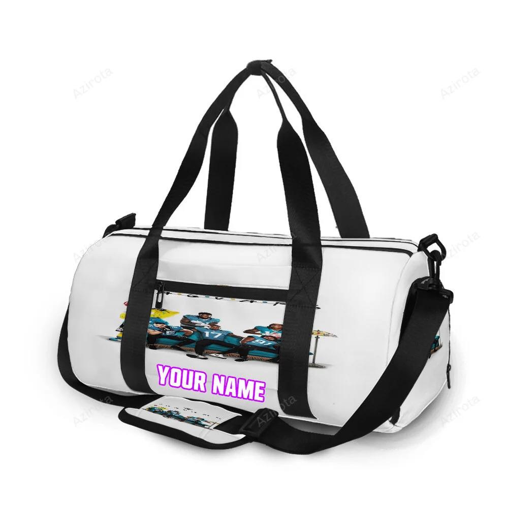 Jacksonville jaguars team friend personalized name travel bag gym bag 267 Travel Bag