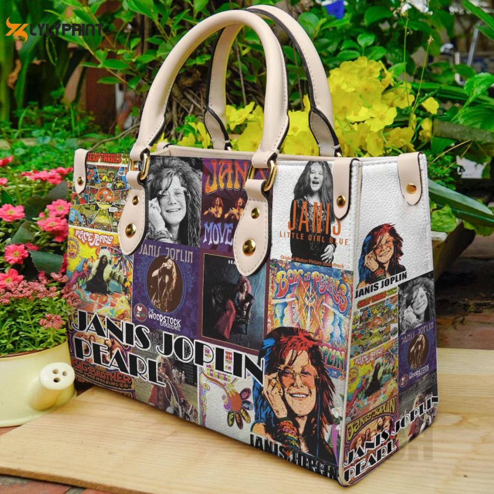 Janis joplin leather bag for women gift 2083 Women Leather Hand Bag