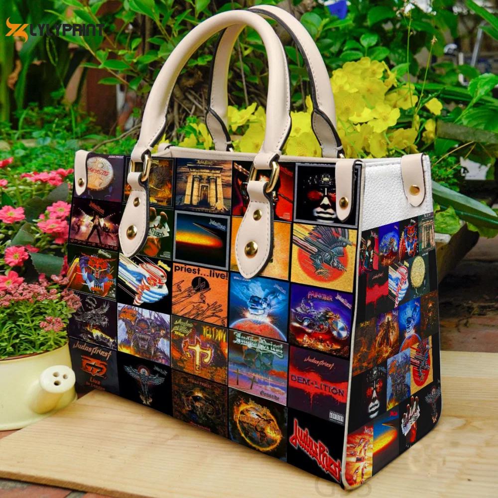 Judas priest 1 leather hand bag gift for women’s day: perfect women s day gift g95 3606 Women Leather Hand Bag