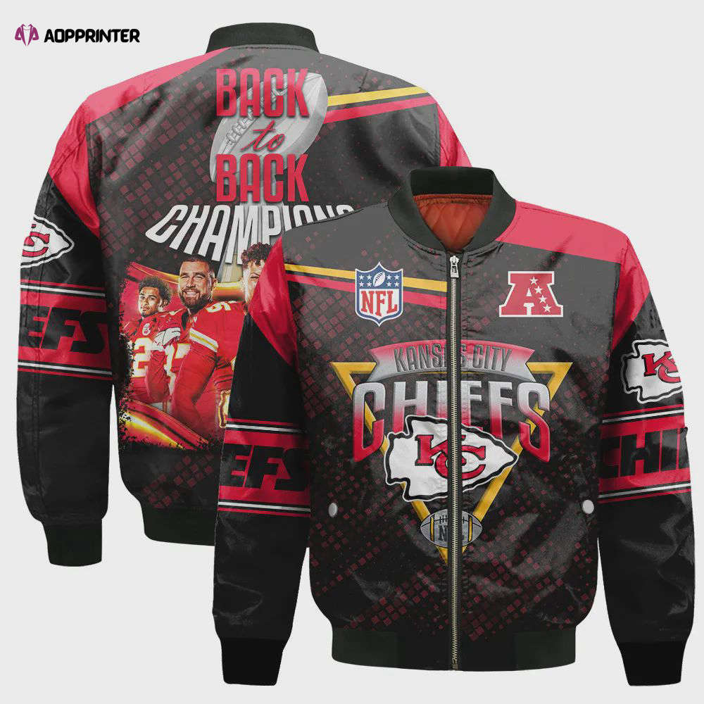 Kansas city chiefs national football league bomber jacket stm v7 Bomber Jacket
