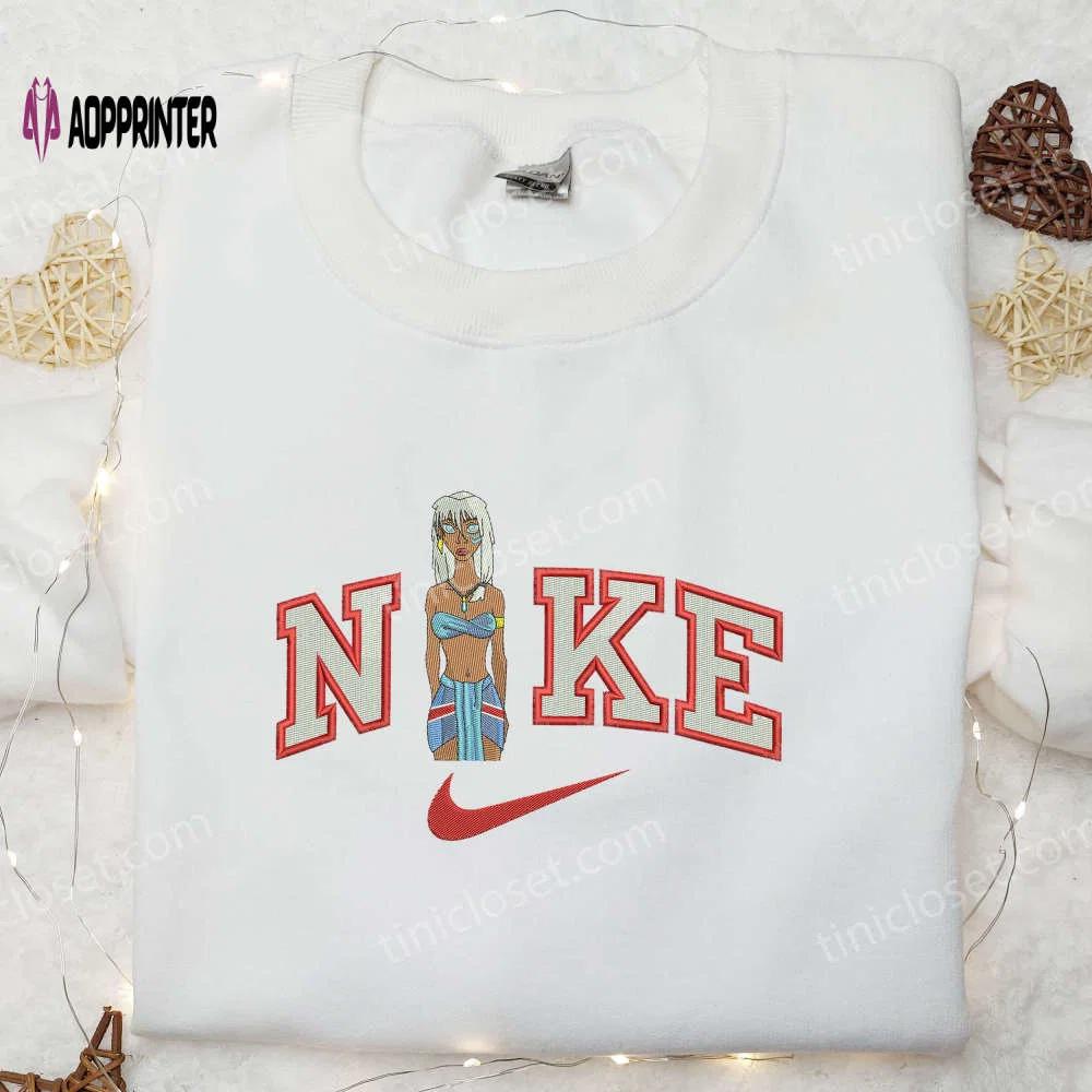 Kidagakash x nike embroidered shirt: the lost empire cartoon design Embroidered Shirt