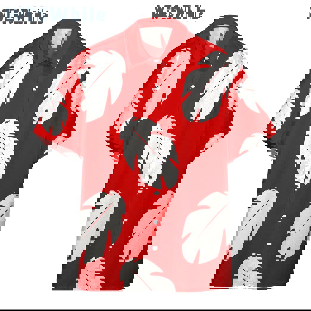 Lilo hawaiian floral leaves custom hwaii shirt Hawaii Shirt Shorts & Flip Flops