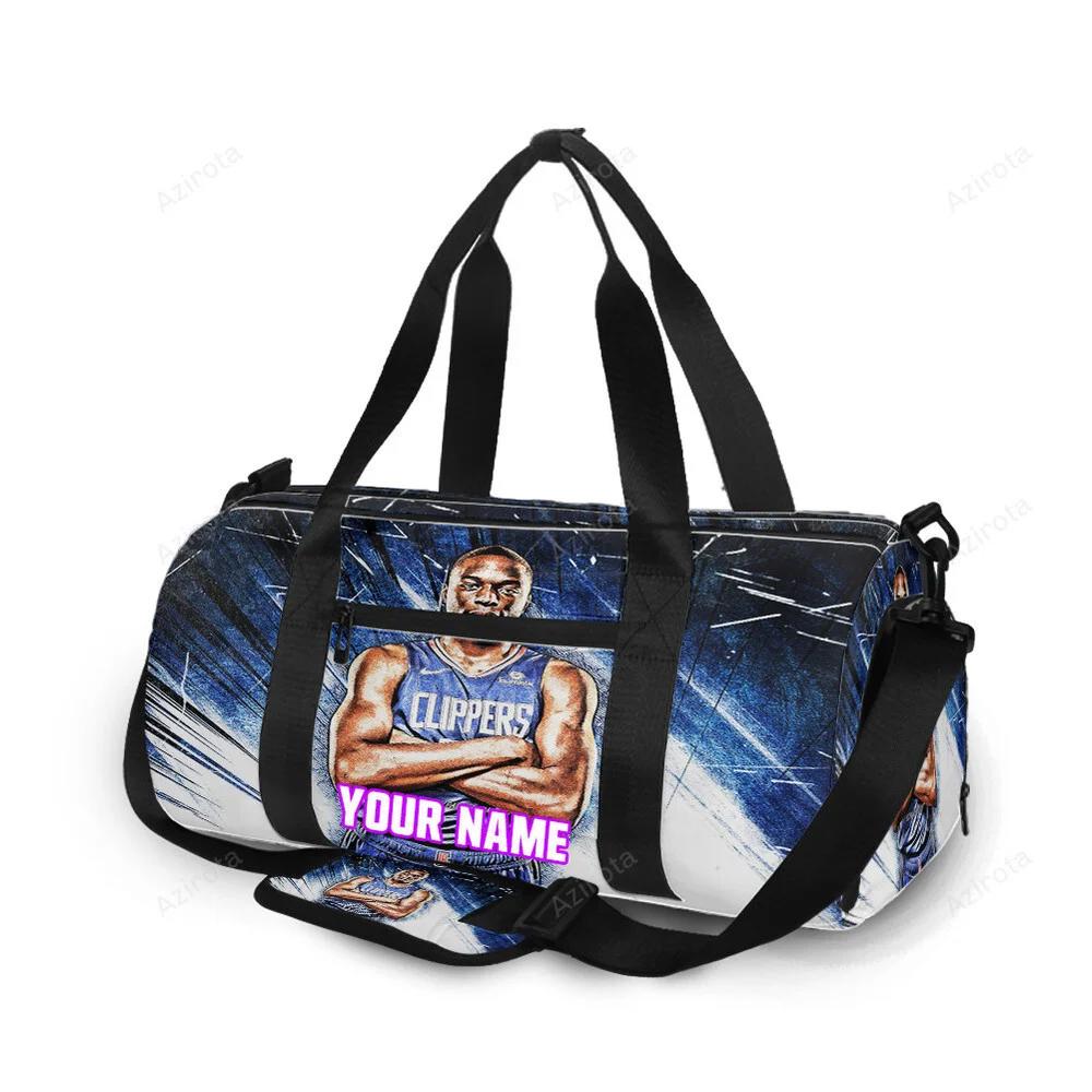 Los angeles clippers mfiondu kabengele personalized name travel bag gym bag 611 Travel Bag