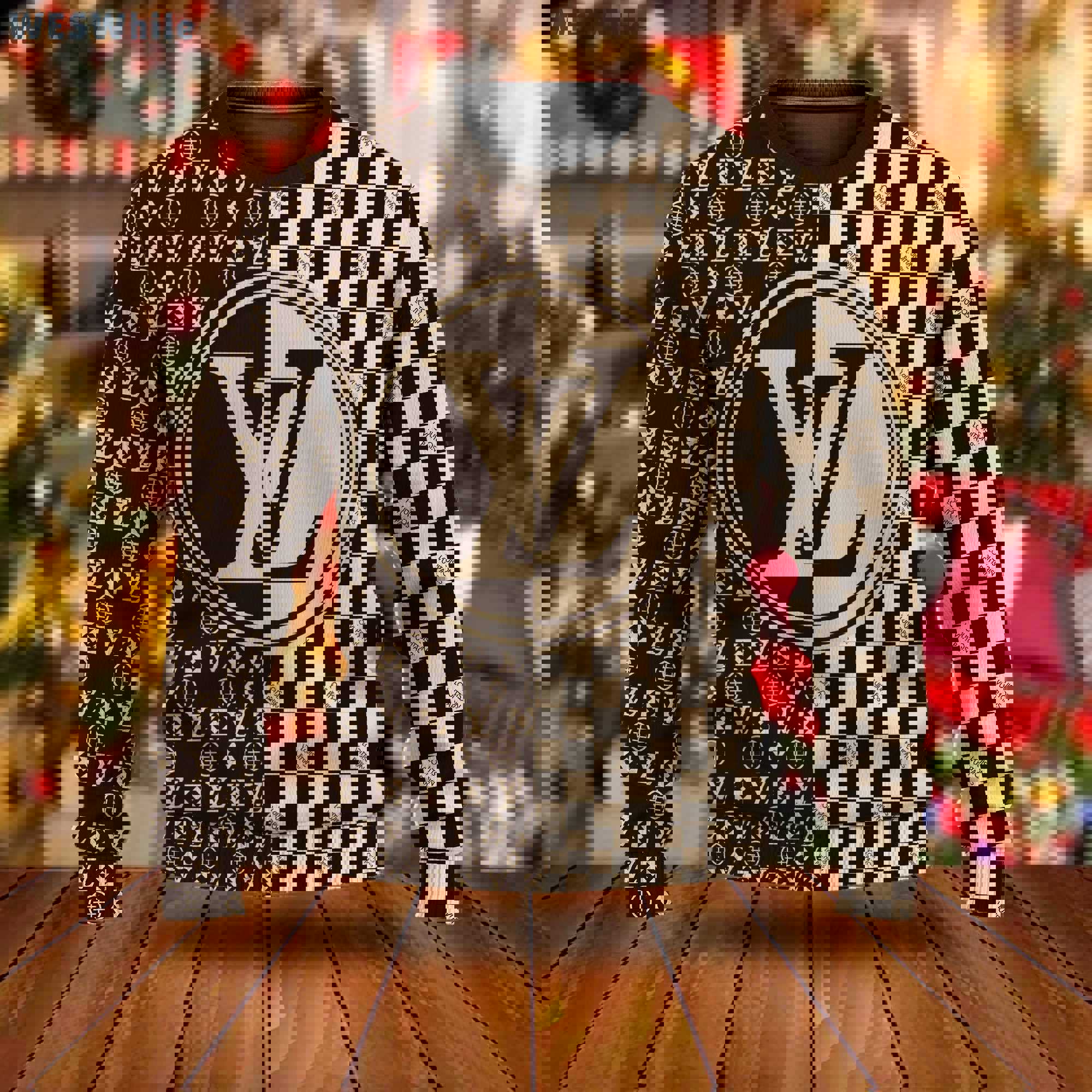 Louis vuitton luxury ugly christmas sweater ucs1061 Christmas Ugly Sweater