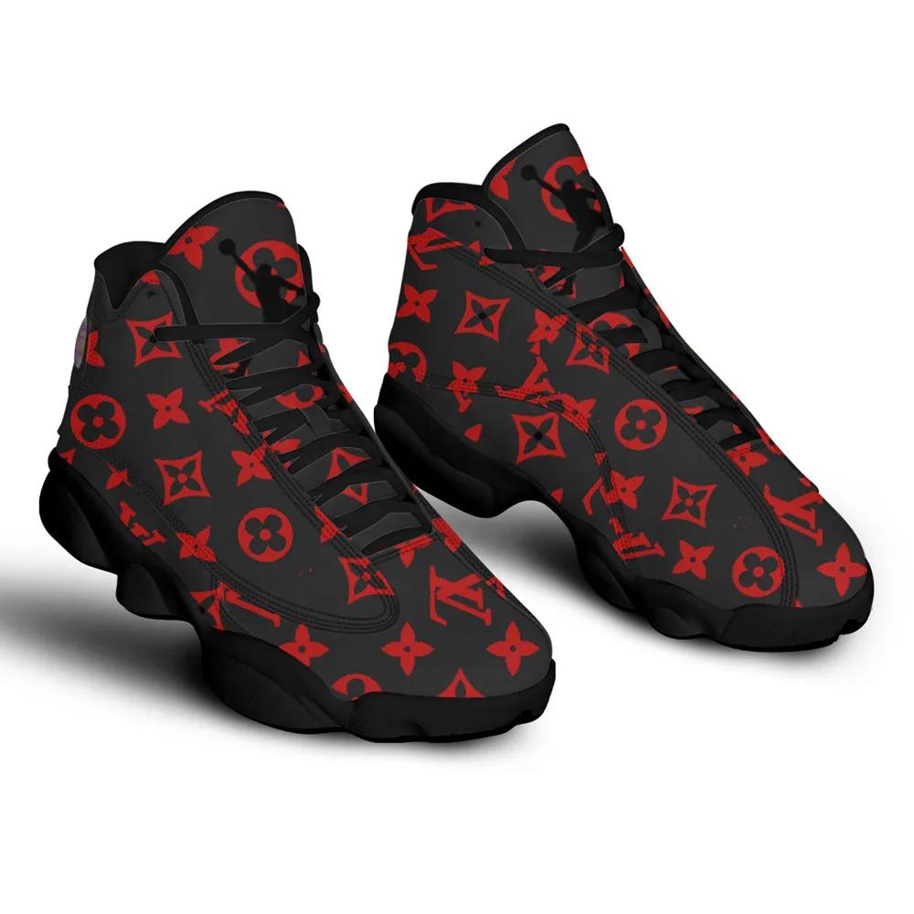 Louis vuitton paris reds lv Air Jordan 13 Full Size Gifts For Men Women Shoes Sneakers For Fans