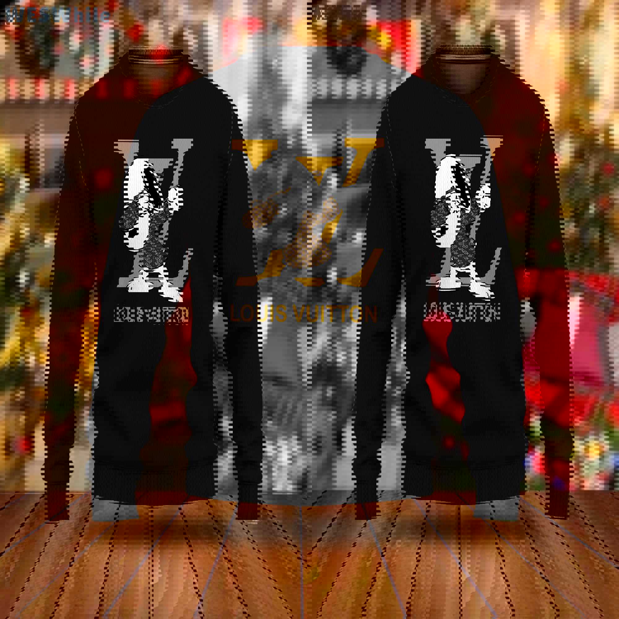 Louis vuitton snoopyluxury ugly christmas sweater ucs1057 Christmas Ugly Sweater