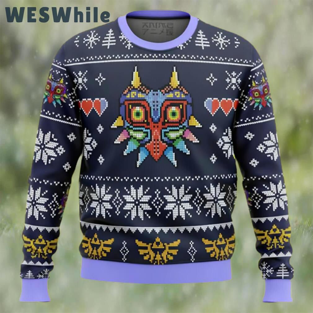 Majora?s mask legend of zelda ugly christmas sweater Christmas Ugly Sweater