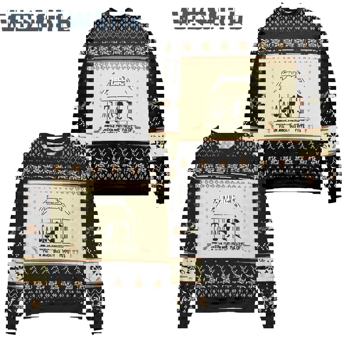 Metallica and justice for all ugly christmas sweater Christmas Ugly Sweater