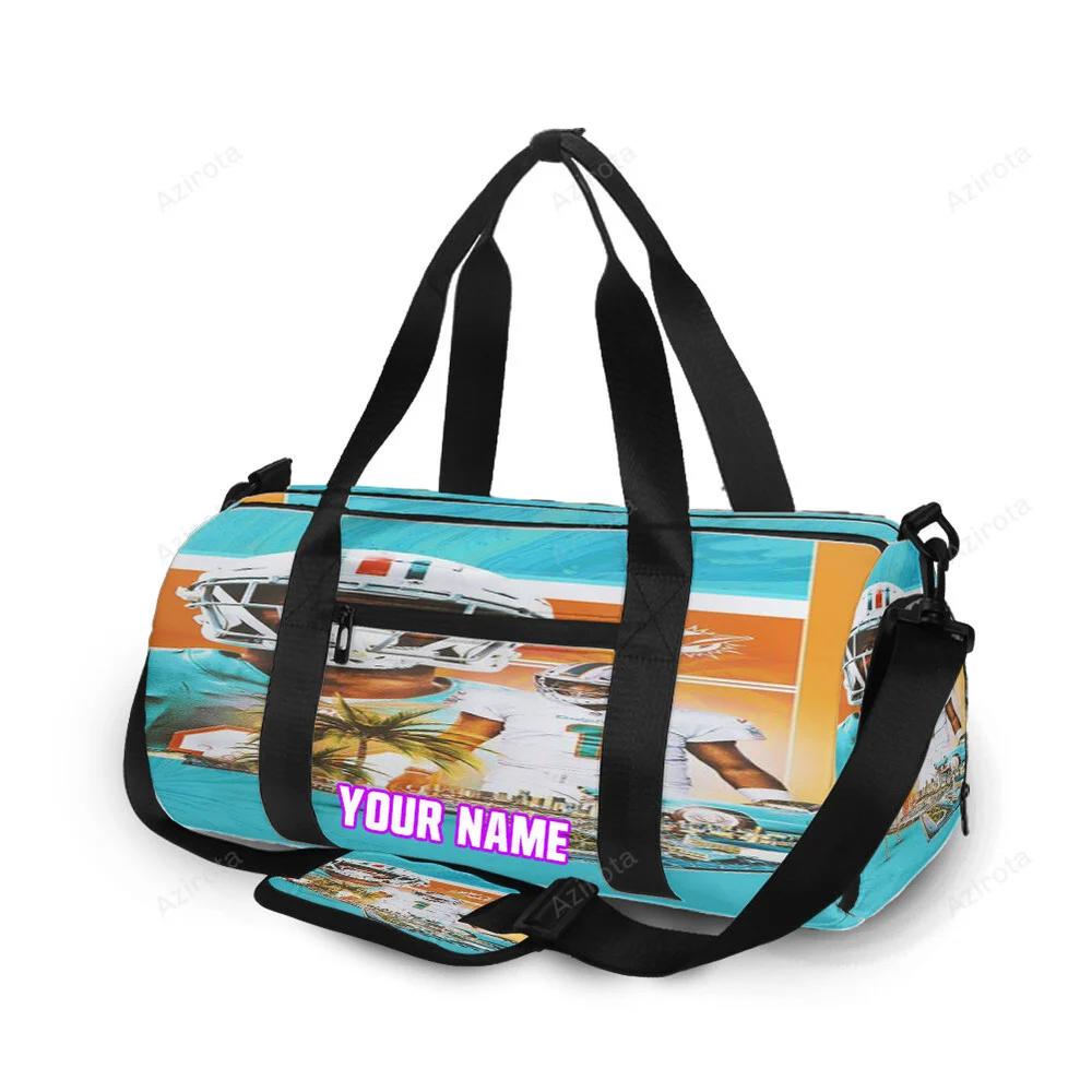 Miami dolphins players8 personalized name travel bag gym bag 1985 Travel Bag