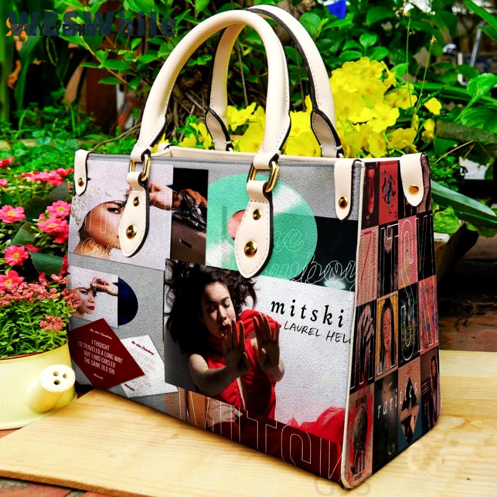 Mitski leather bag for women gift 1258 Women Leather Hand Bag