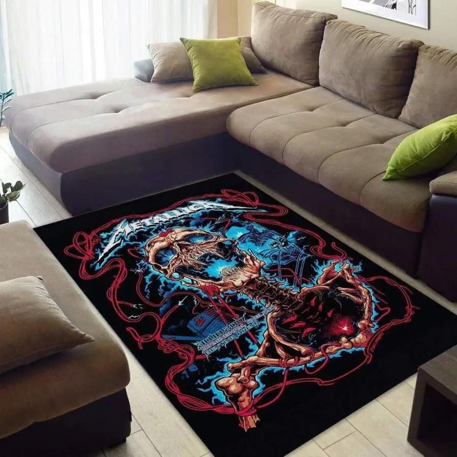 Mondrian pattern print area rug living room rug home decor Rectangle Rug