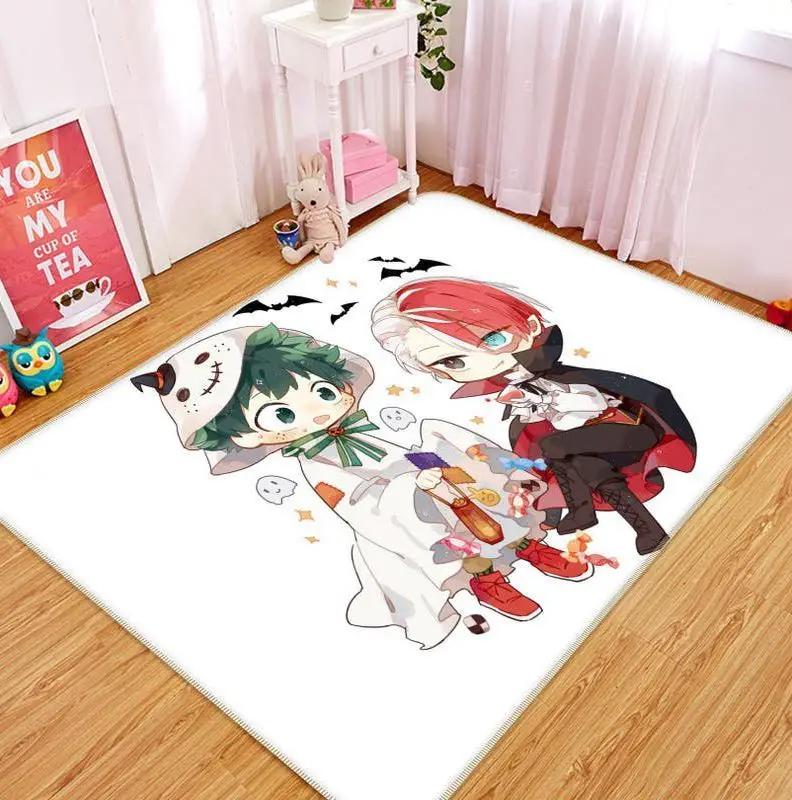 My hero academia anime 5 area rug living room and bed room rug rug regtangle carpet floor decor home decor Rectangle Rug