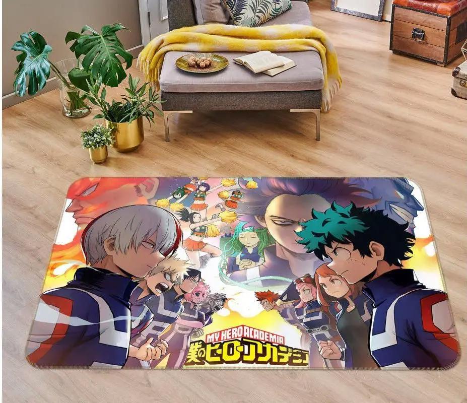 My hero academia anime 8 area rug living room and bed room rug rug regtangle carpet floor decor home decor Rectangle Rug