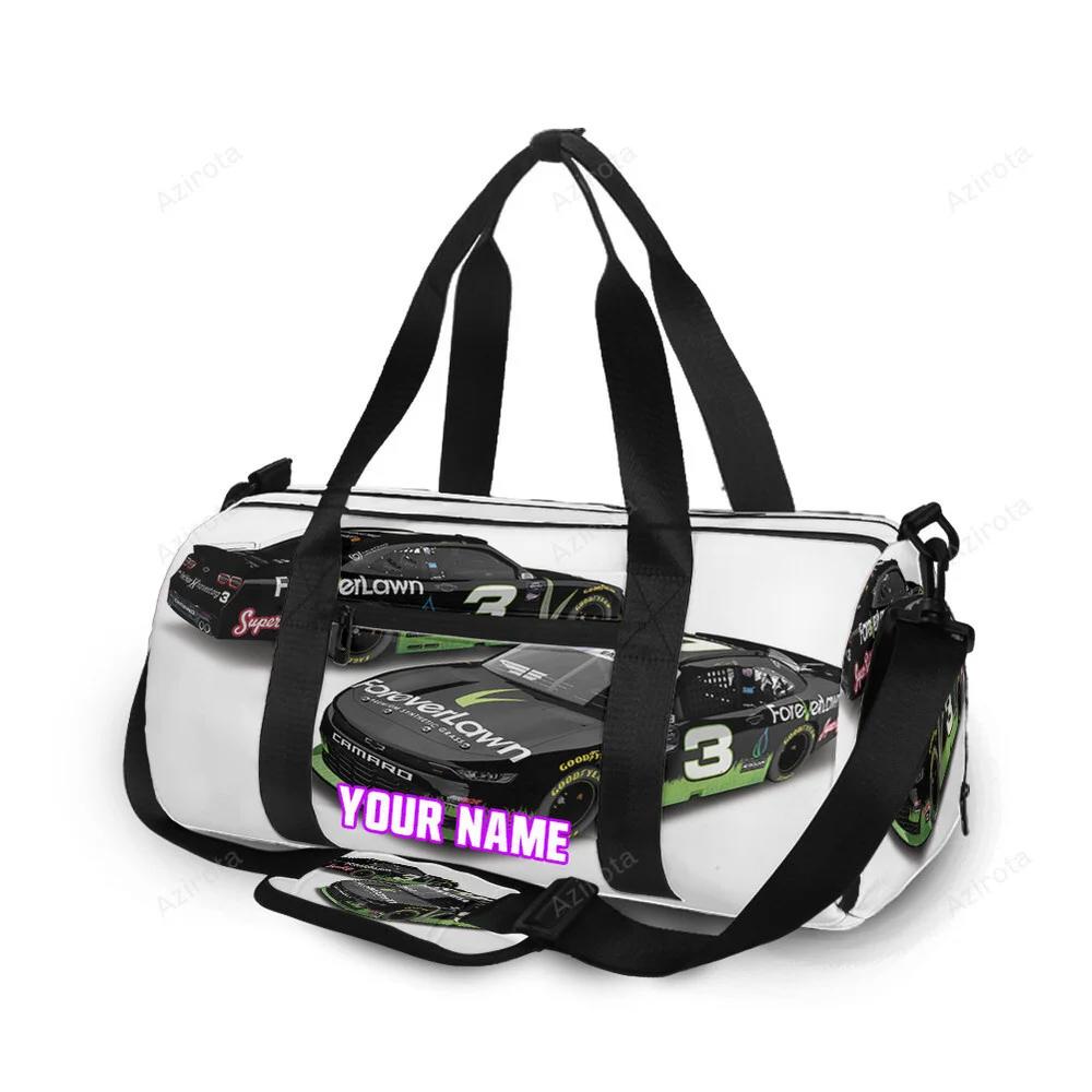 Nascar jd motorsport w gary keller car6 personalized name travel bag gym bag 1924 Travel Bag