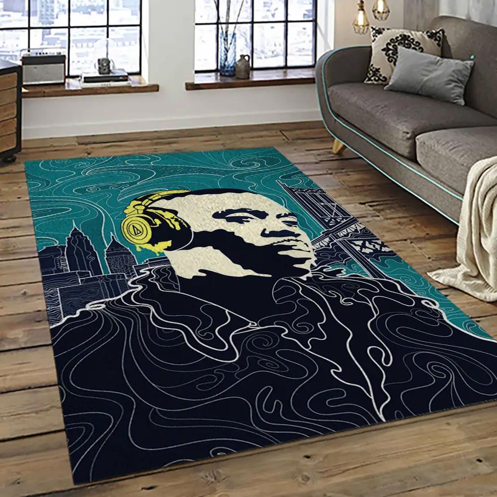 Nasir rapper hiphop music retangle carpet area rug home decor best gift for fan and friends na2 Rectangle Rug