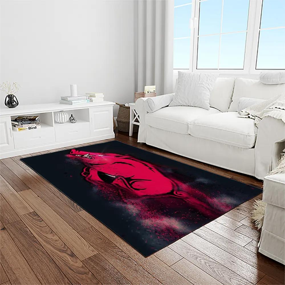 Ncaa arkansas razorbacks college sport basketball and foolball team logo rectangle area rug ar18 Rectangle Rug
