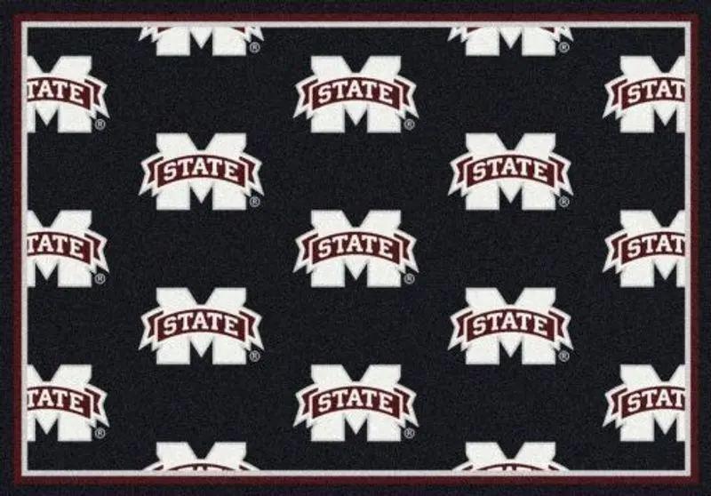 Ncaa mississippi state bulldogs team logo carpet rug living room 1912244 1 Rectangle Rug