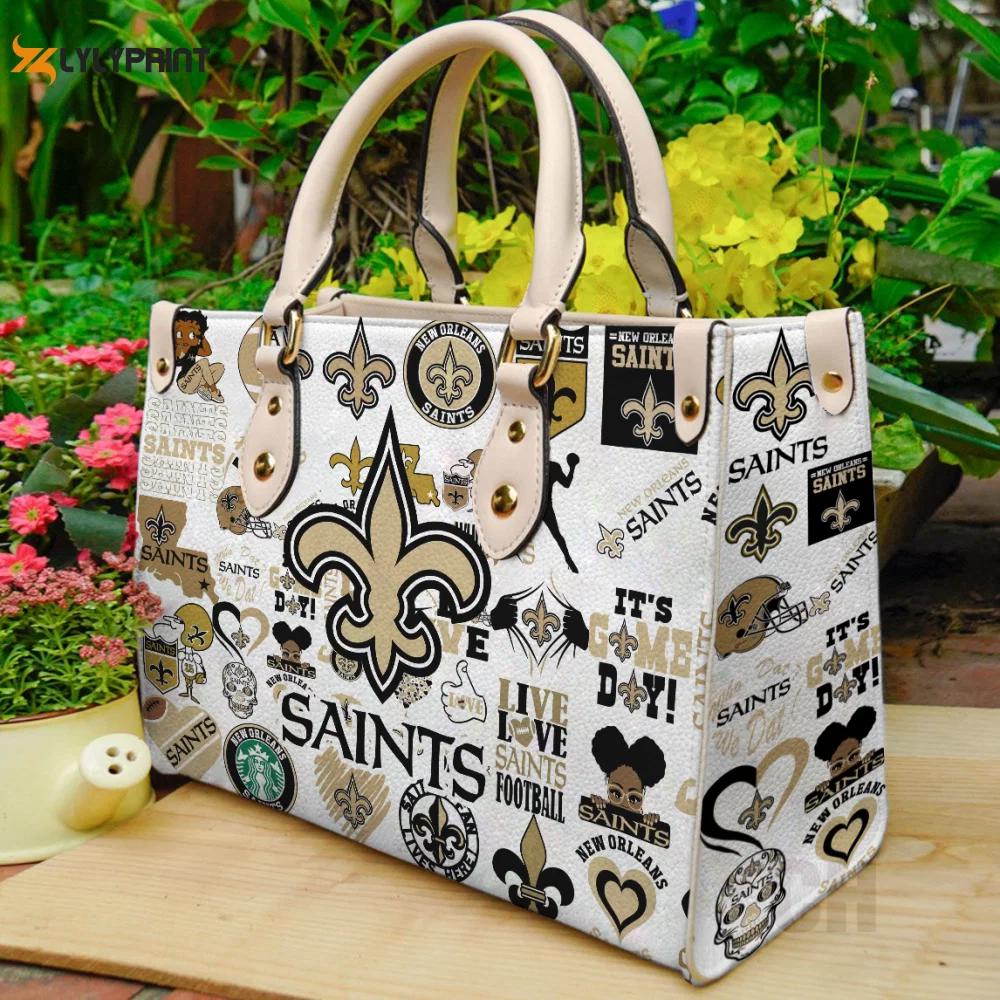 New orleans saints leather bag for women gift 2231 Women Leather Hand Bag