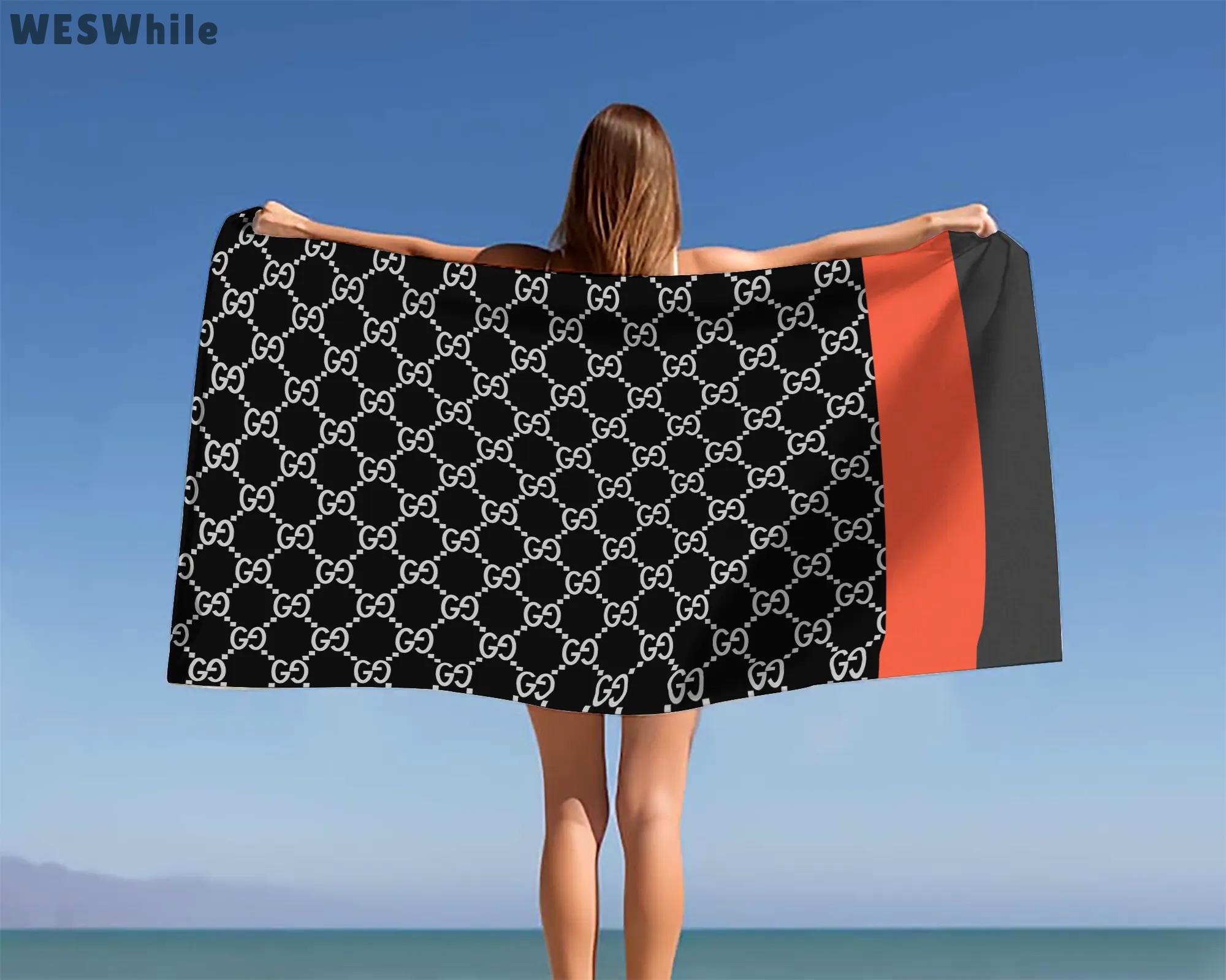 [new] premium gucci beach towel - summer 2025-2026 mrs-ryuj-gc137924 Beach Towel