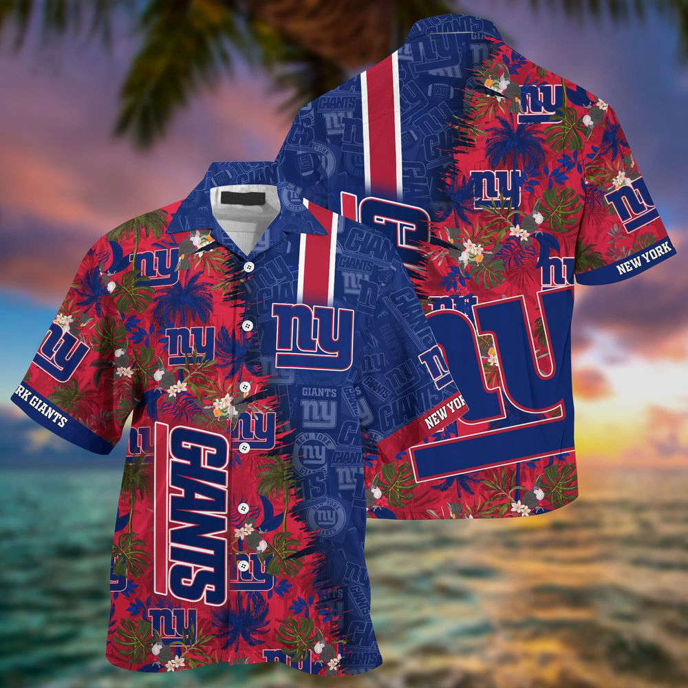 New york giants nfl-summer hawaii shirt and shorts for your loved ones Hawaii Shirt