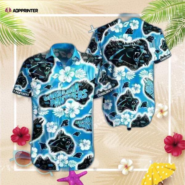 Nfl carolina panthers hawaiian shirt short Hawaii Shirt