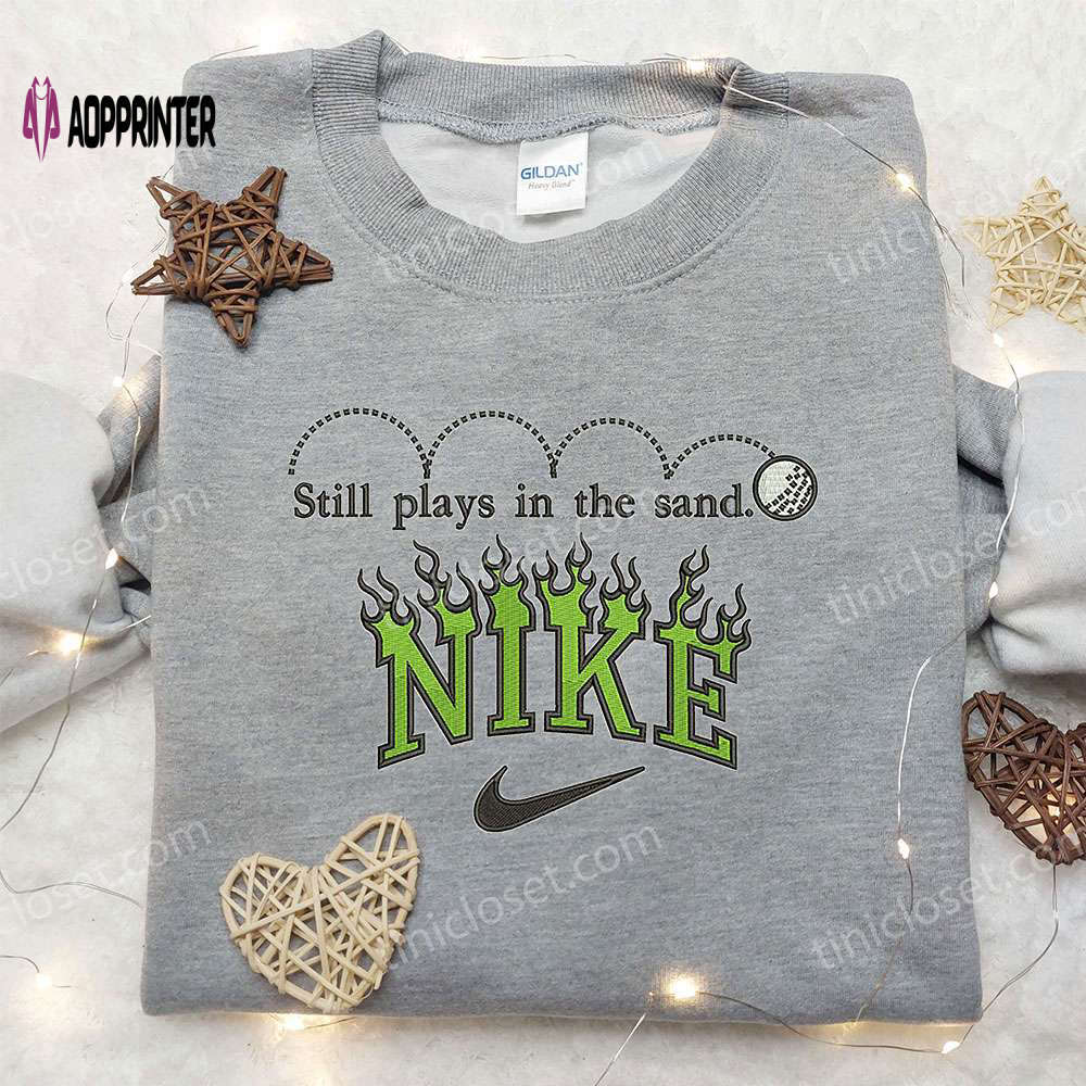Nike baseball embroidered sweatshirt: mlb sport inspired shirt Embroidered Shirt