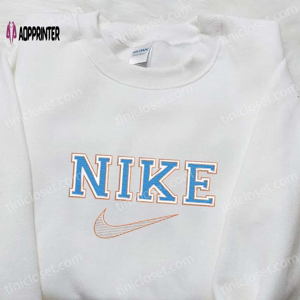 Nike embroidered shirt: stylish & personalized gift for family Embroidered Shirt