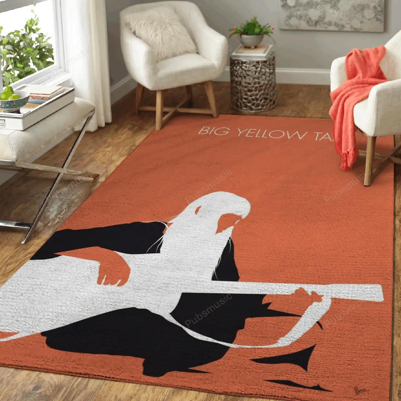 No083 my joni mitchell minimal music artwork minimal music artworks art for fans area rug living room carpet rug regtangle decor home decor Rectangle Rug