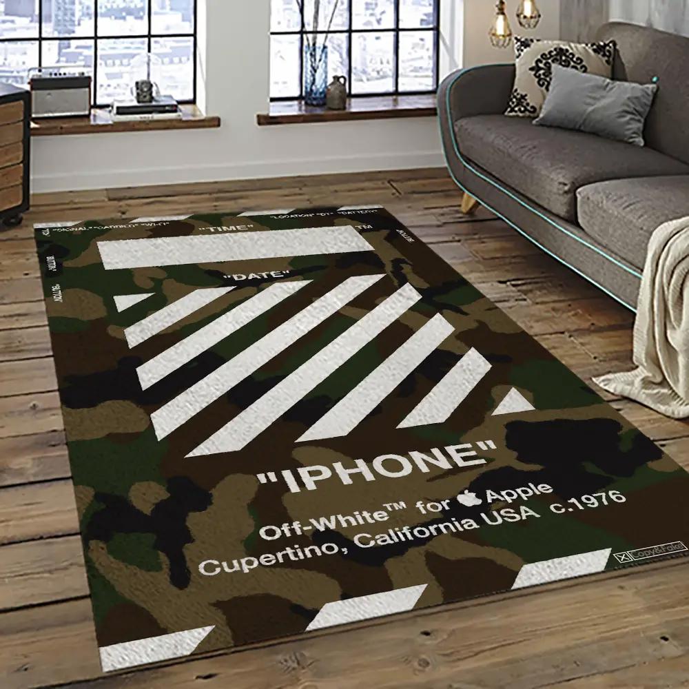 Off white fashion carpet rectangle area rug for living room bedroom decor owt14 Rectangle Rug