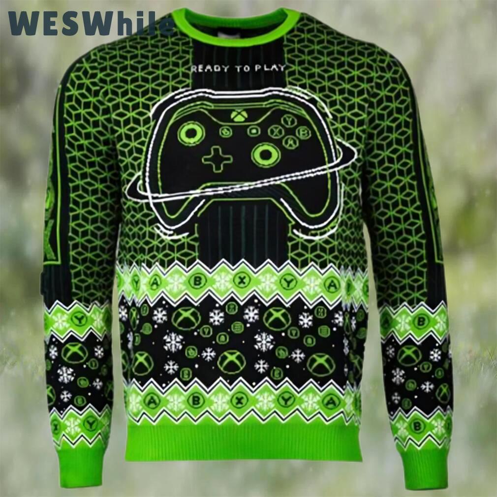 Official xbox ready to play ugly christmas sweater Christmas Ugly Sweater