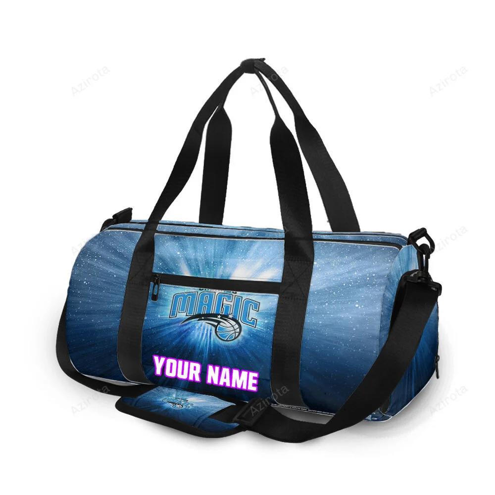 Orlando magic blue galaxy personalized name travel bag gym bag 708 Travel Bag